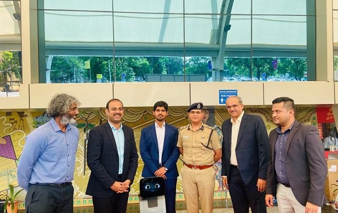 AAI deploys ARTILIGENT Robots at Coimbatore International Airport