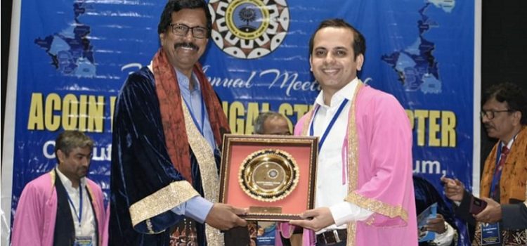 Dr. Diva Kant Misra awarded the Dr. Gangadhar Maiti Memorial Oration Award 2022
