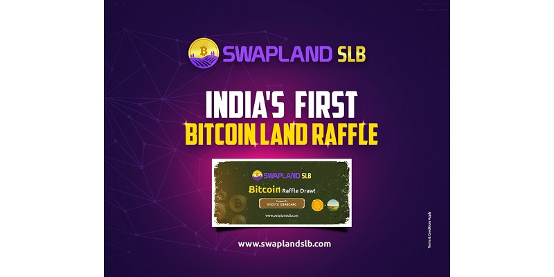 SwapLand SLB launches India’s First Phygital Bitcoin Raffle