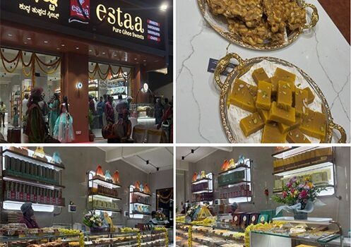 Estaa Sweets Expands Across Bangalore with New Outlet at Choodasandra, Serving Wide Variety of Ghee Sweets and Namkeen