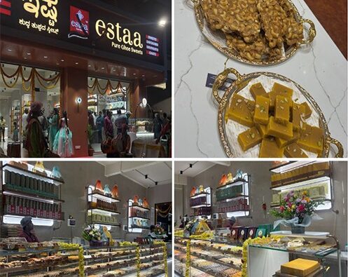 Estaa Sweets Expands Across Bangalore with New Outlet at Choodasandra, Serving Wide Variety of Ghee Sweets and Namkeen