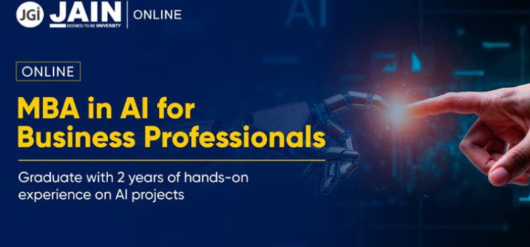 JAIN Online Launches India’s First Project-Based Online MBA in AI for Business Professionals