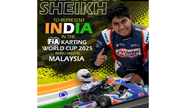 India’s Karting Prodigy Arafath Sheikh Competes at Prestigious FIA World Cup 2025