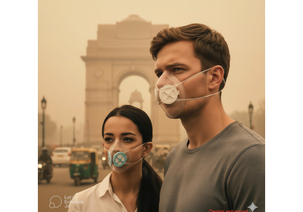 New Data for Delhi: Reusable Mask Cuts Toxic Diesel Soot by 71% in Real-World Commute Study