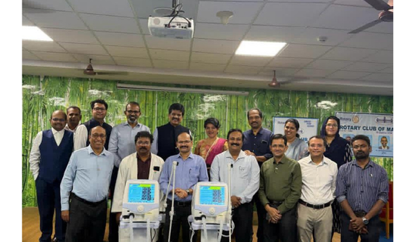 RCMS Donates Advanced Pediatric Ventilators to Institute of Child Health, Egmore