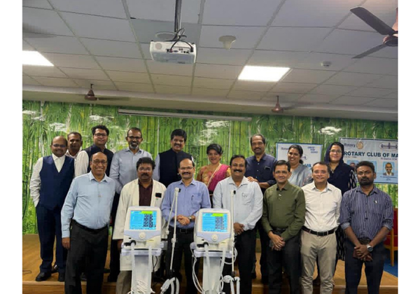 RCMS Donates Advanced Pediatric Ventilators to Institute of Child Health, Egmore