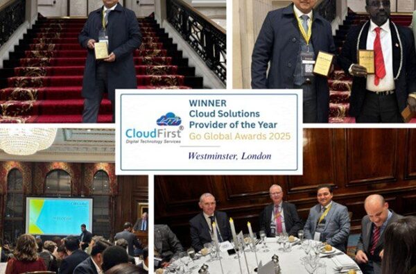 CloudFirst Technology Wins ‘Cloud Solutions Provider of the Year’ at Go Global Awards 2025