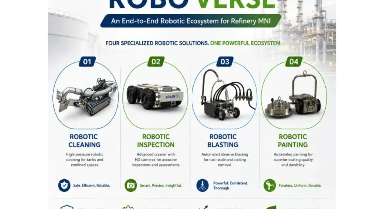 Arham Oil Launches Robo Verse: An End-to-End Robotic Ecosystem for Refinery MNI