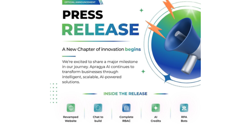 Fronseye Ships Major Apragya AI Release: Chat-to-Build, AI-Native ERP, and Multi-Agent Orchestration on One Platform