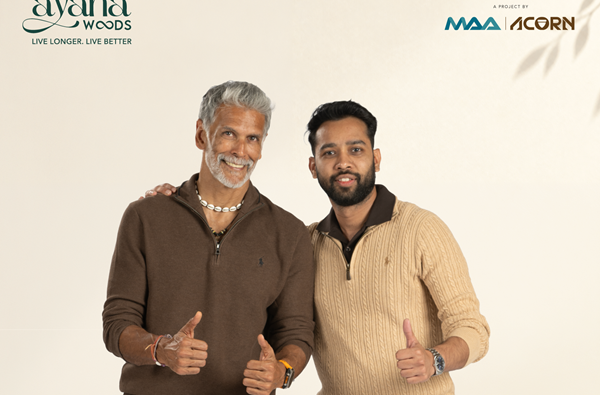 Maa Acorn signs Milind Soman as the face of Ayana Woods, Bengaluru’s first longevity and wellness-anchored villa community